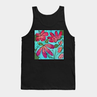 NEUROGRAPHIC FLOWERS WATERCOLORS Tank Top